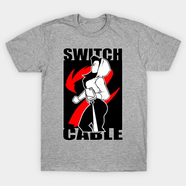 Switch 2 Cable T-Shirt by Spikeani
